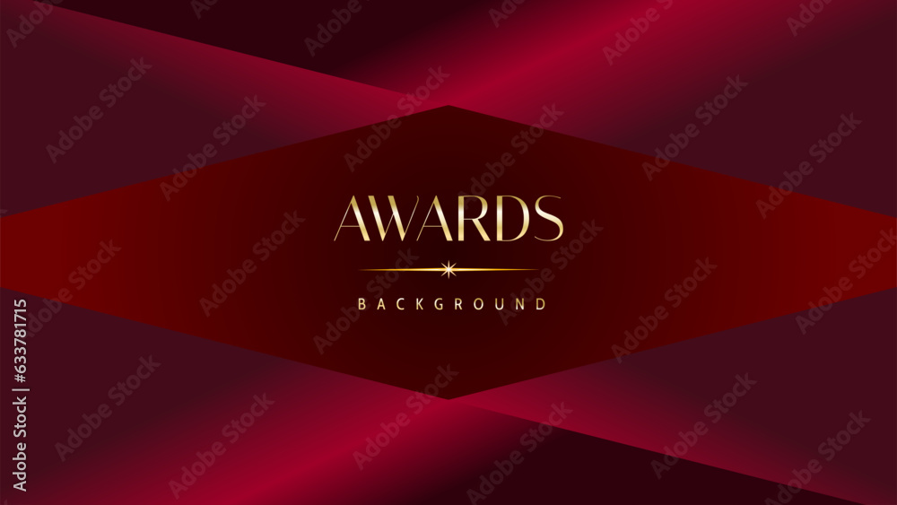 Red maroon golden royal awards background graphics lines stripes breaking news elegant shine modern blended template luxury premium corporate abstract design template banner certificate dynamic shape. Red maroon golden royal awards background graphics lines stripes breaking news elegant shine modern blended template luxury premium corporate abstract design template banner certificate dynamic shape.