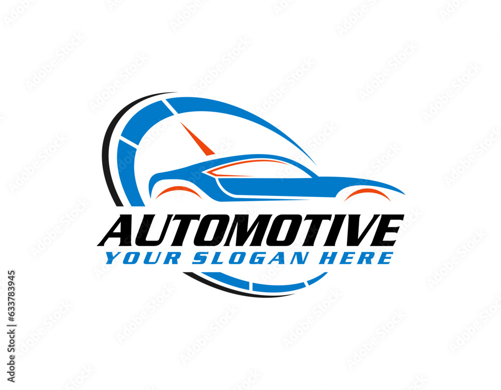 Fast and Speed logo template vector. Automotive Logo Vector Template\n