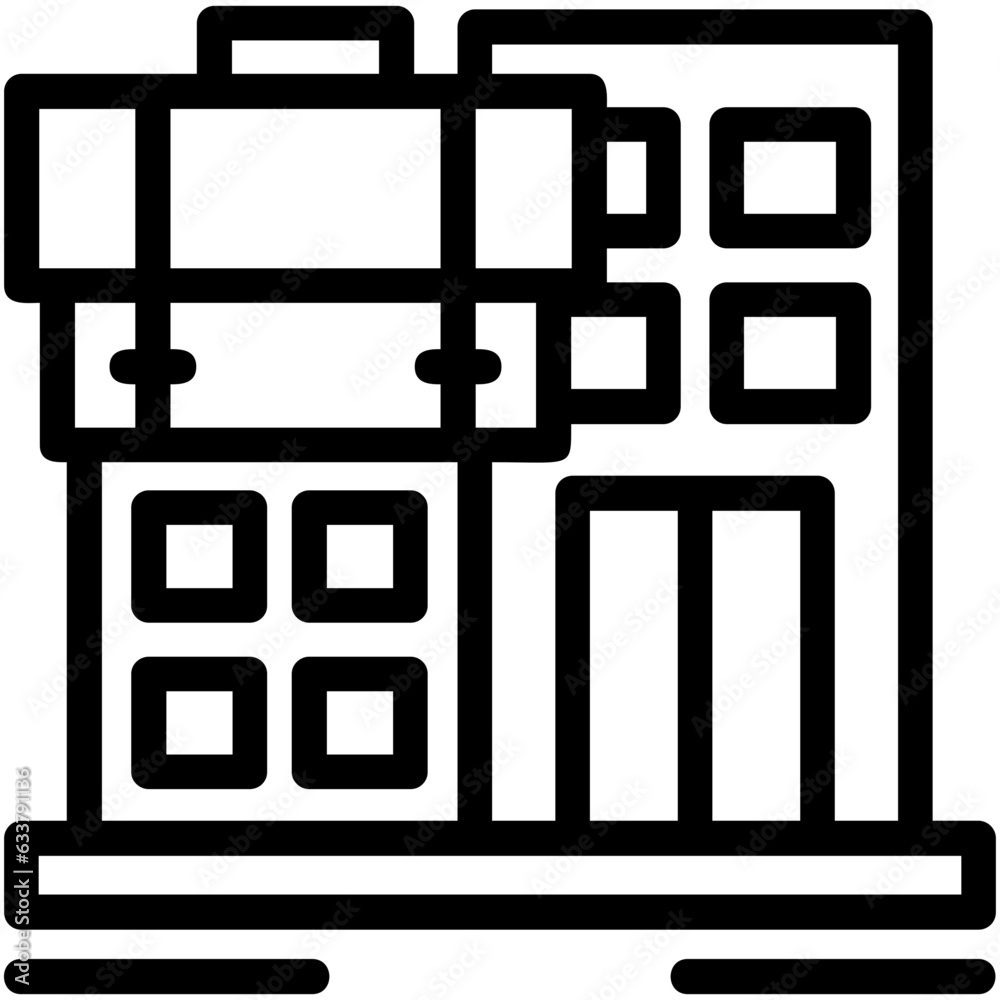 Business building Icon Business building Icon