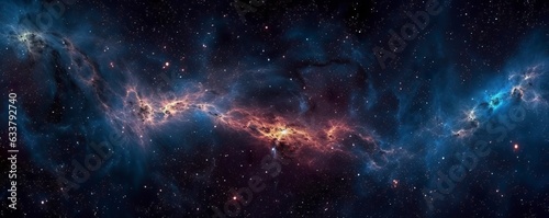 a photo of very dark starry night space taken from James Webb Space Telescope, night sky, dark black and dark blue tone, nebula, 