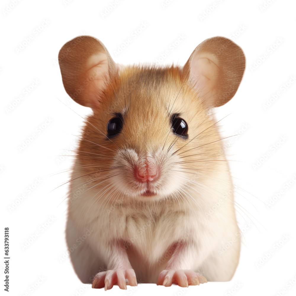 Studio photograph of a mouse Studio photograph of a mouse