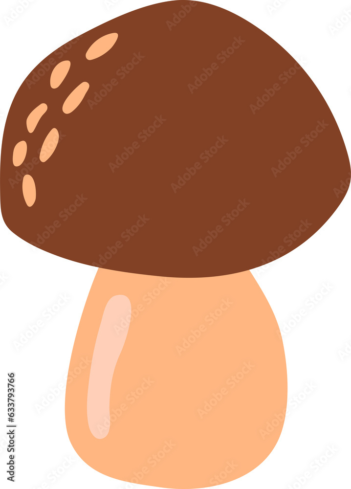 Cute hand drawn mushroom. Cute hand drawn mushroom.