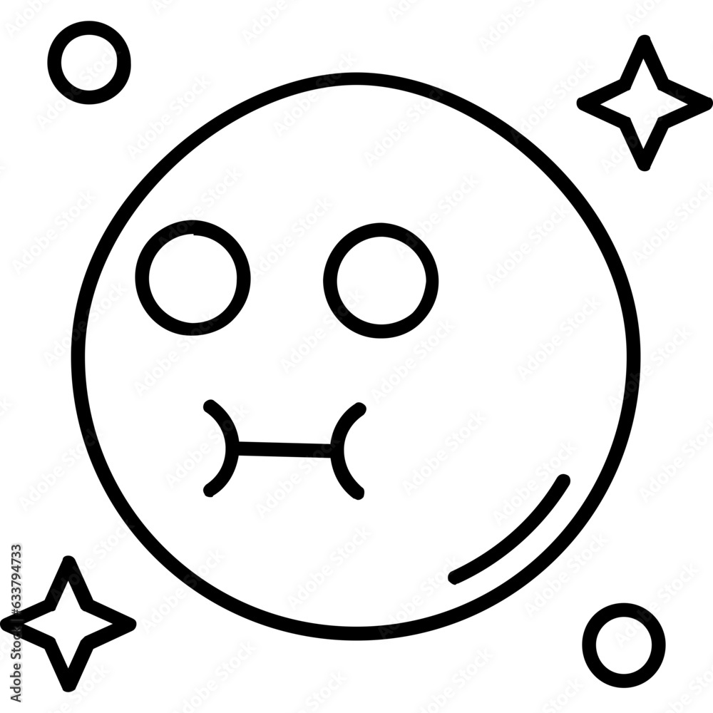 Fototapeta premium Sickness Icon