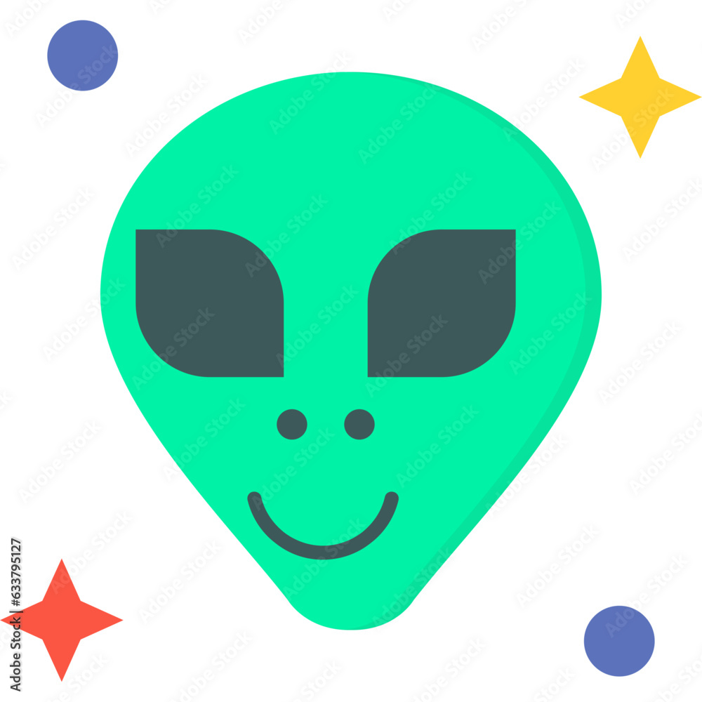 Fototapeta premium Alien Icon