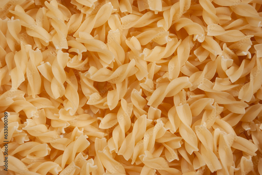 Pasta close-up, top view, nothing superfluous, background Pasta close-up, top view, nothing superfluous, background