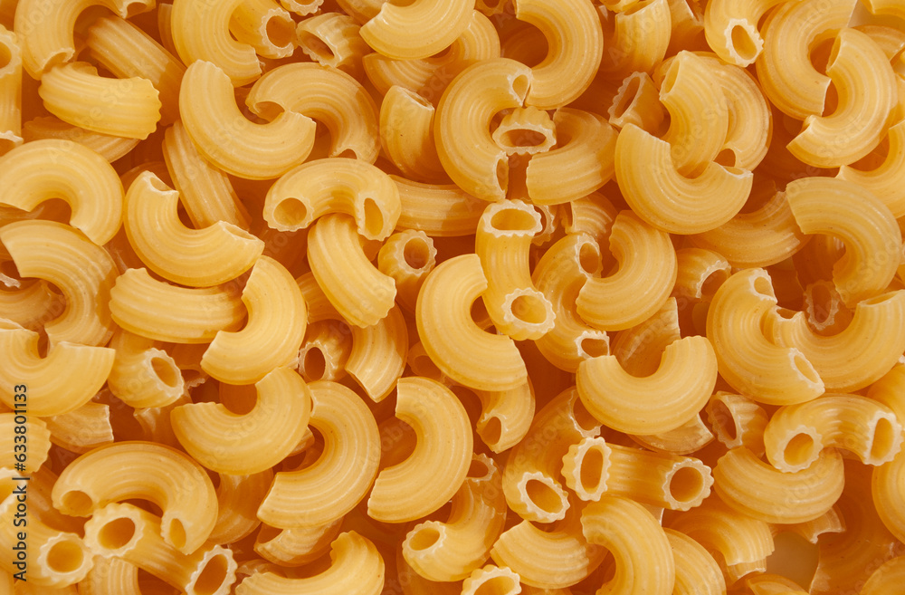 Pasta close-up, top view, nothing superfluous, background Pasta close-up, top view, nothing superfluous, background
