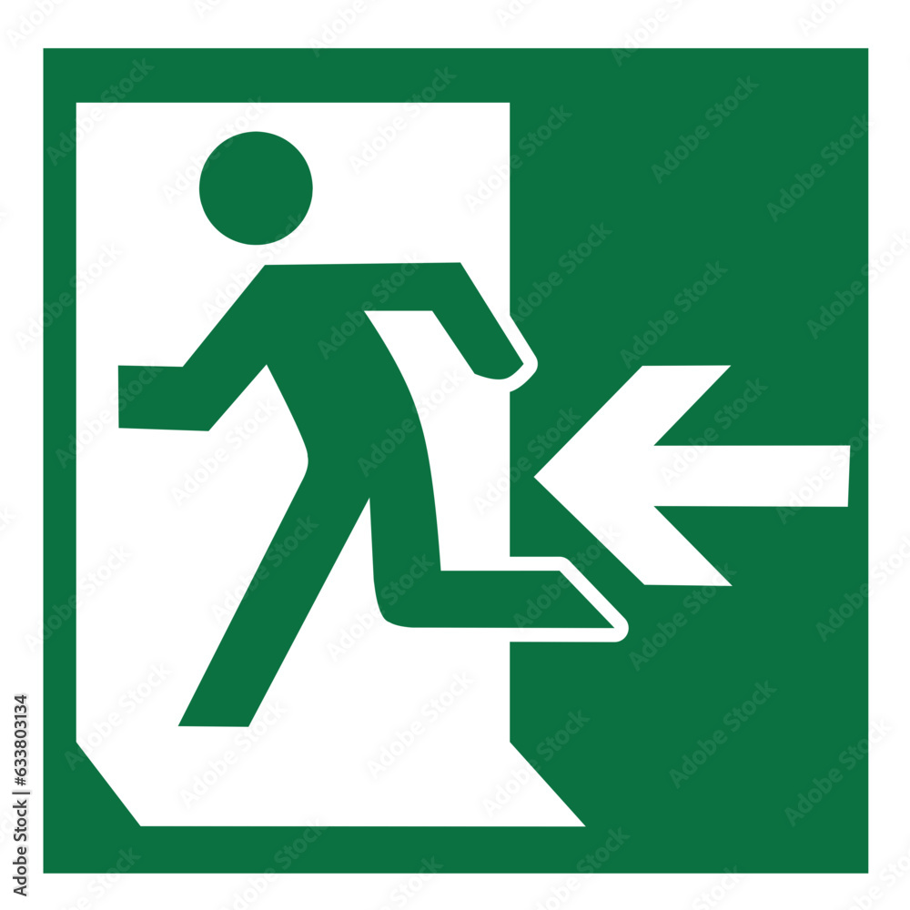Enter Exit Sign Enter Exit Sign