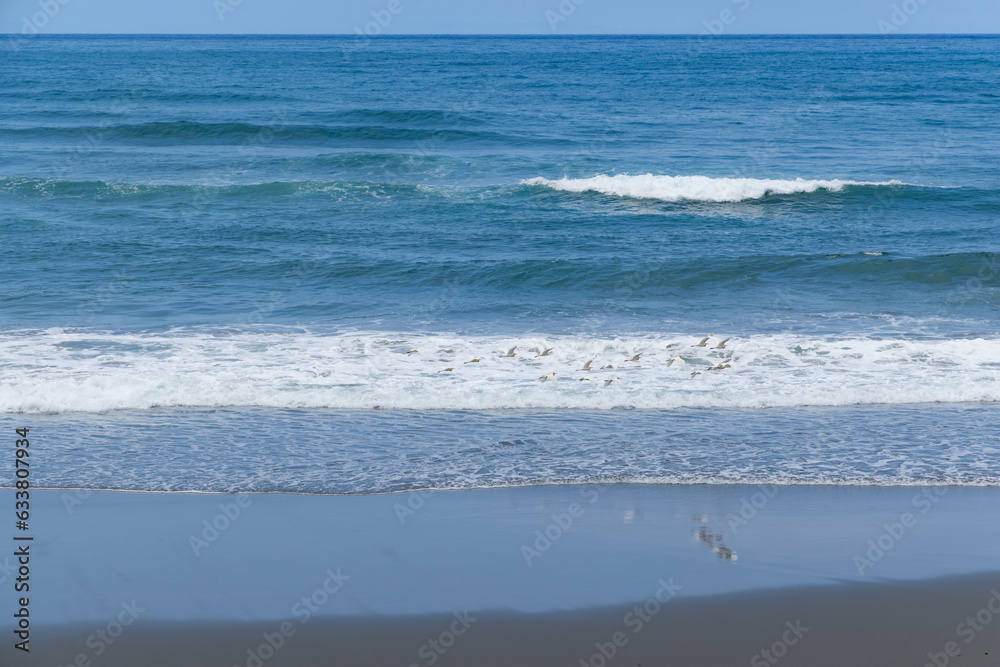 Blue sky and the beach in sunny day Blue sky and the beach in sunny day