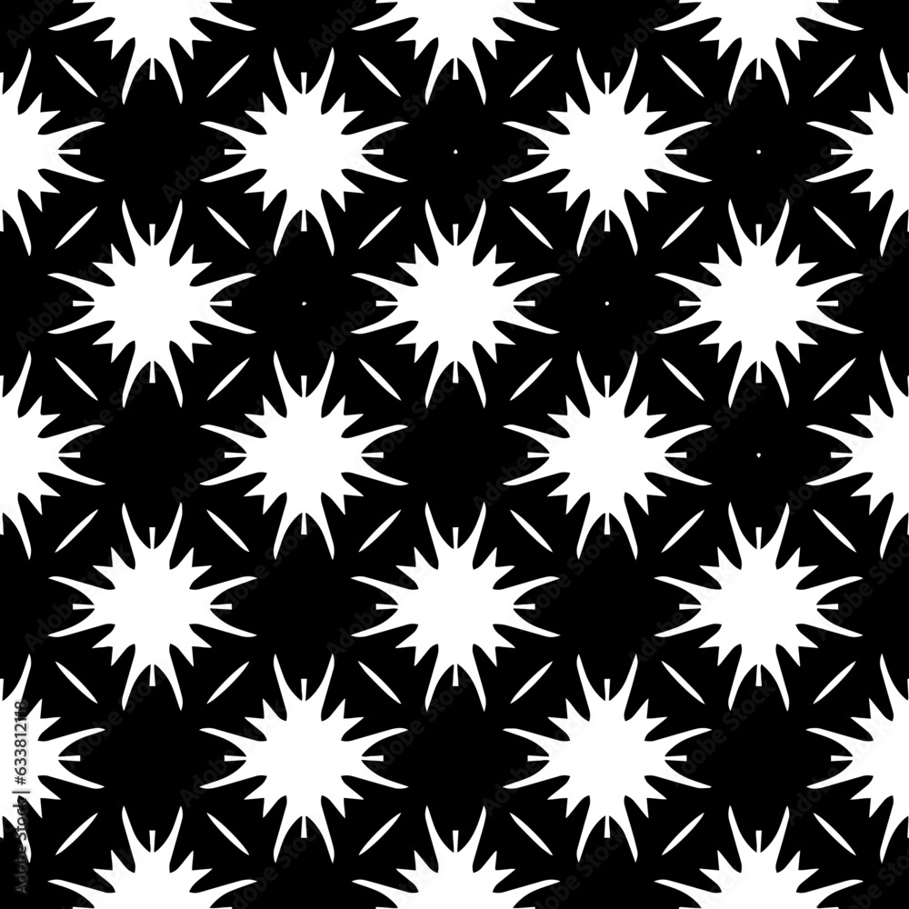 White background with black pattern. Seamless texture for fashion, textile design, on wall paper, wrapping paper, fabrics and home decor. Simple repeat pattern. White background with black pattern. Seamless texture for fashion, textile design, on wall paper, wrapping paper, fabrics and home decor. Simple repeat pattern.