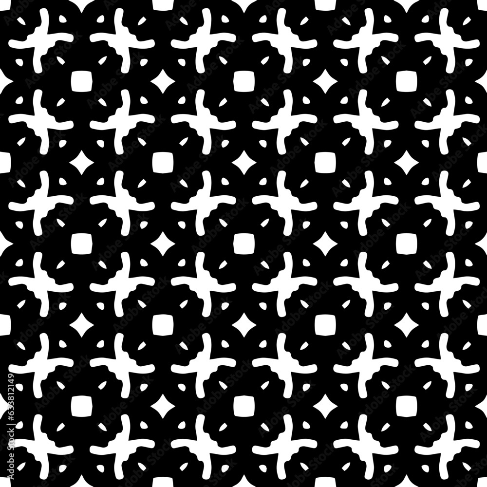 White background with black pattern. Seamless texture for fashion, textile design, on wall paper, wrapping paper, fabrics and home decor. Simple repeat pattern. White background with black pattern. Seamless texture for fashion, textile design, on wall paper, wrapping paper, fabrics and home decor. Simple repeat pattern.