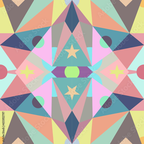Geometric art design with simple shapes. Abstract graphics with geometric shapes and elements. perfect for web banners business presentation Branding package, fabric printing.