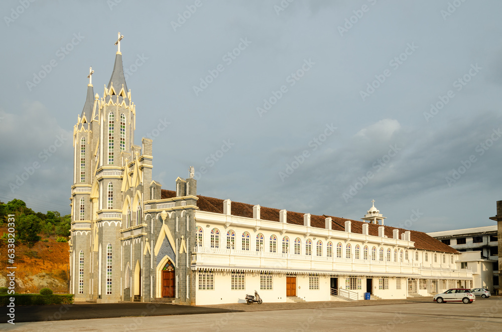 St. Lawrence minor basilica at Attur, Karkala, India
