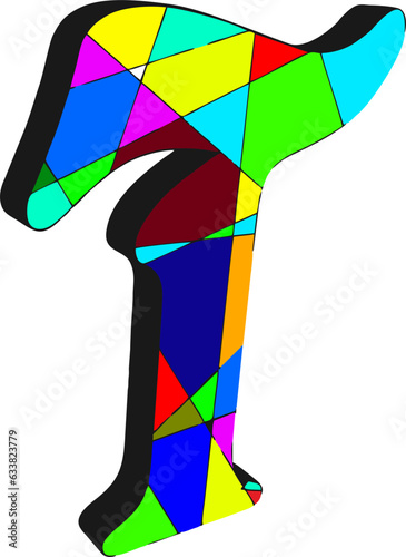 Vector letters. Each color can be changed at your discretion...