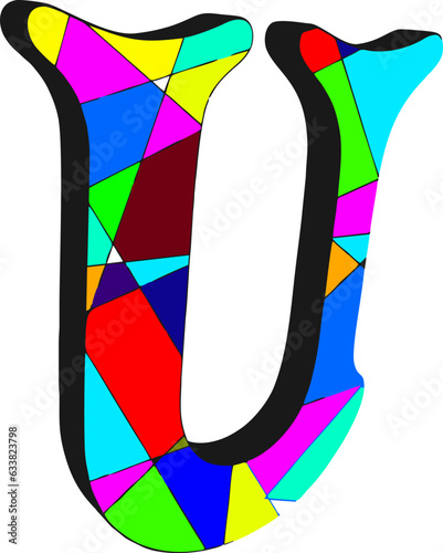 Vector letters. Each color can be changed at your discretion...