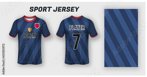 Sport jersey design fabric textile for sublimation	