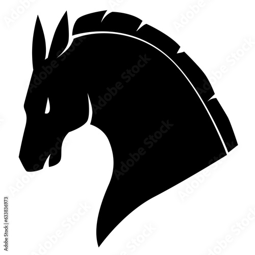horse head silhouette