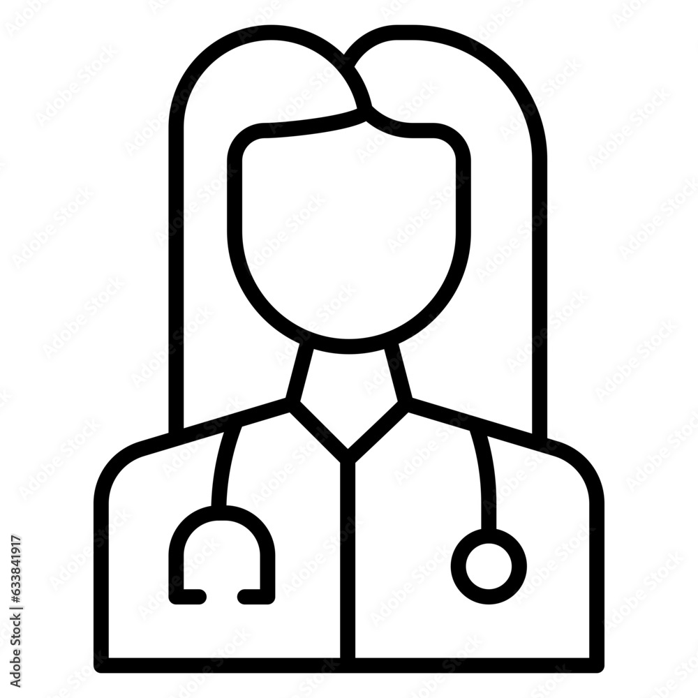 Doctor Line Icon Doctor Line Icon