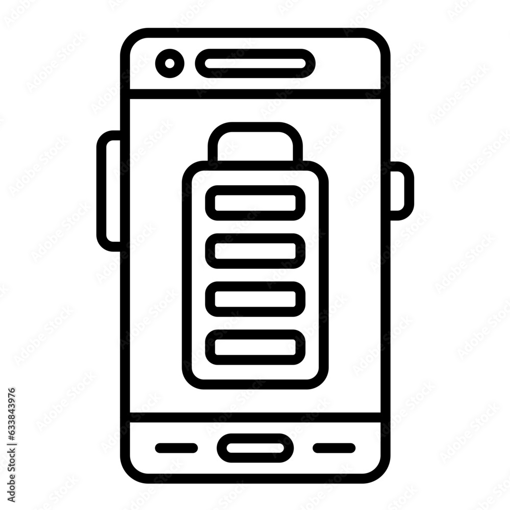 Battery Line Icon Battery Line Icon