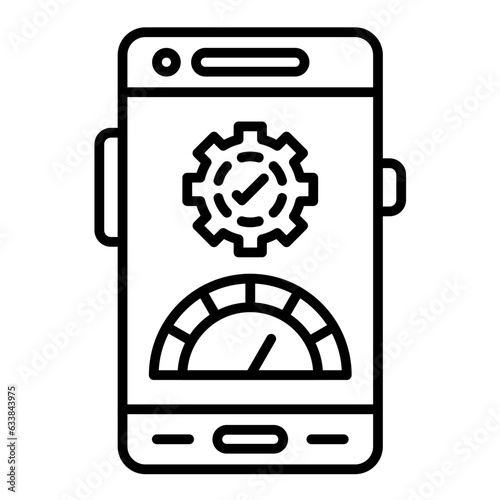 Beta Testing Line Icon