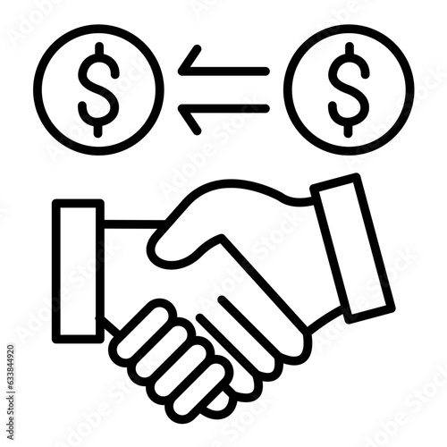 Transaction Line Icon