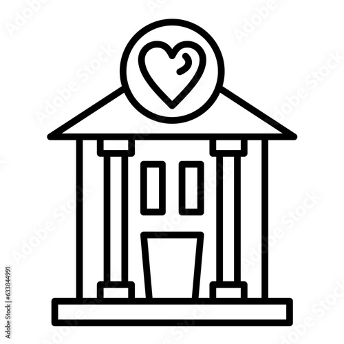 Non Profit Company Line Icon