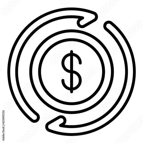 Reserve Price Line Icon