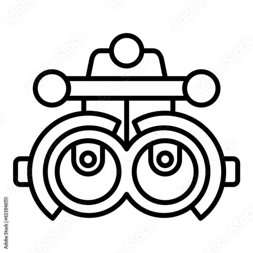 Phoropter Line Icon