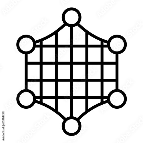 Net Line Icon