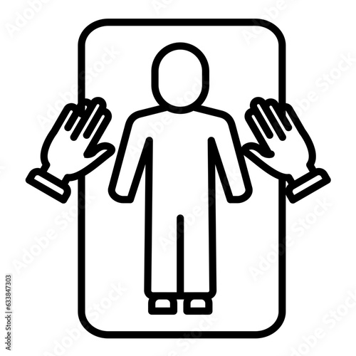 Massage Line Icon