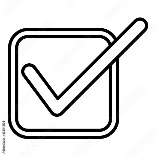 Stacked & Marked Line Line Icon