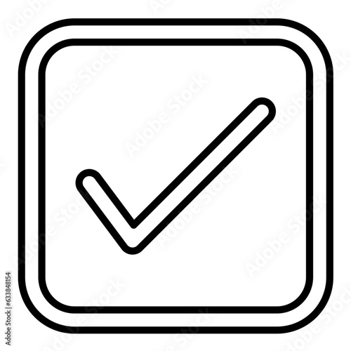 Marked Line Line Icon