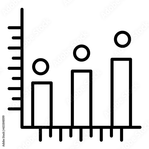 Histogram Line Icon
