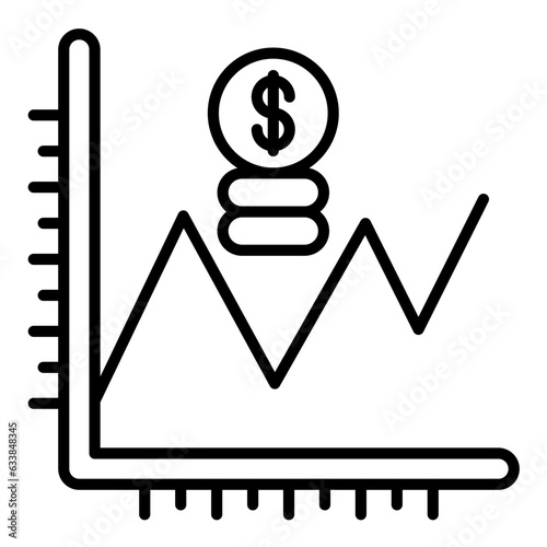 Prediction Line Icon