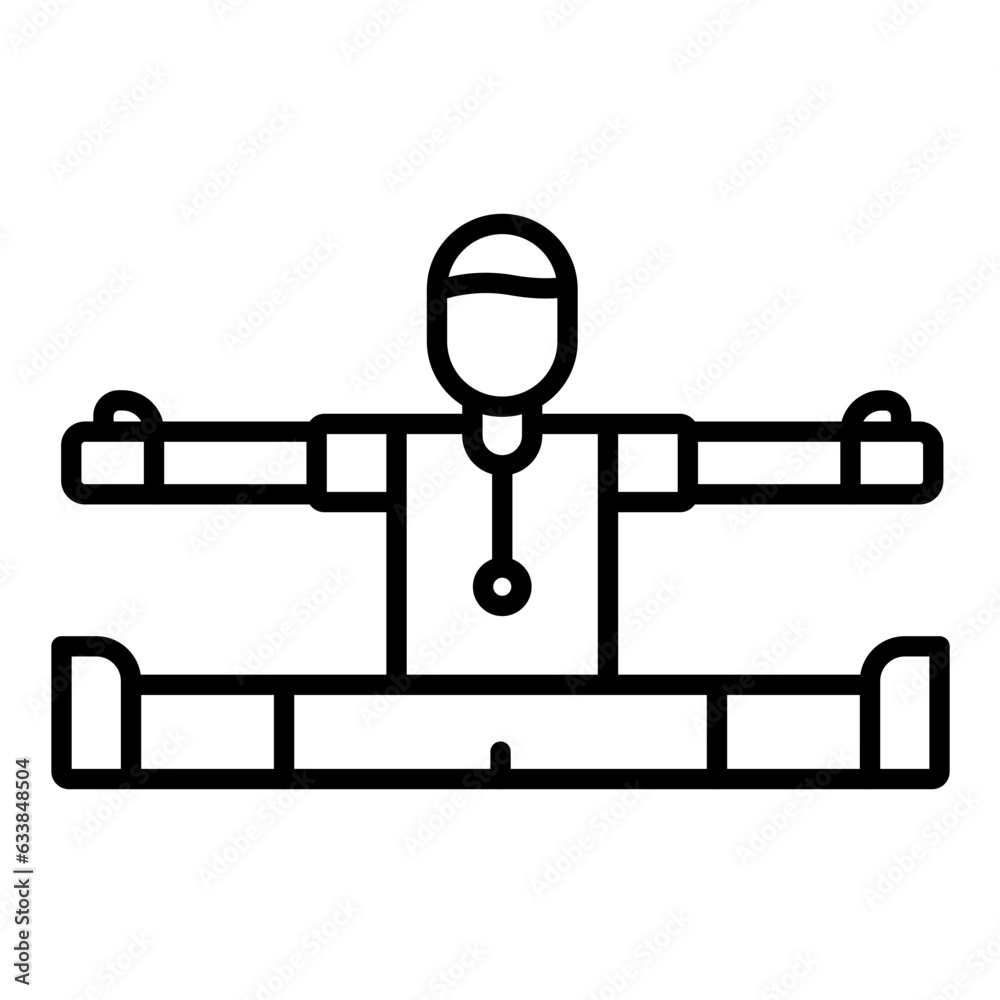 Split Challenge Line Icon