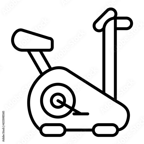 Elliptical Line Icon