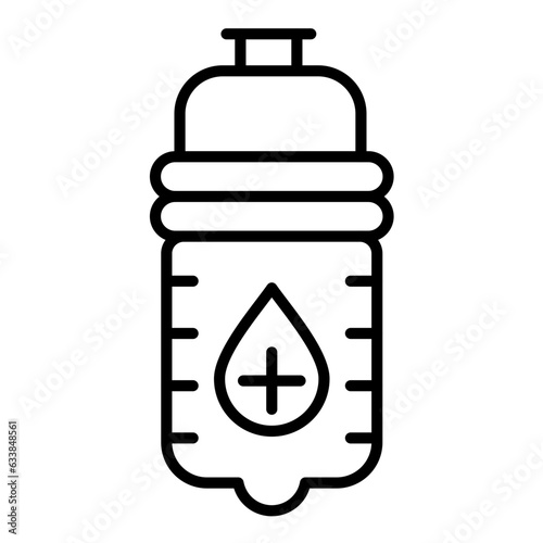 Electrolytes Line Icon