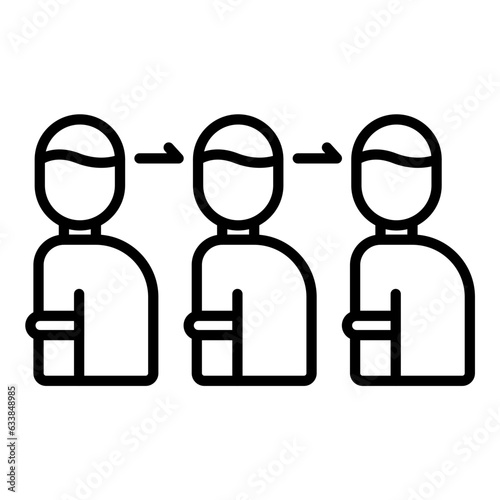 Queue Line Icon
