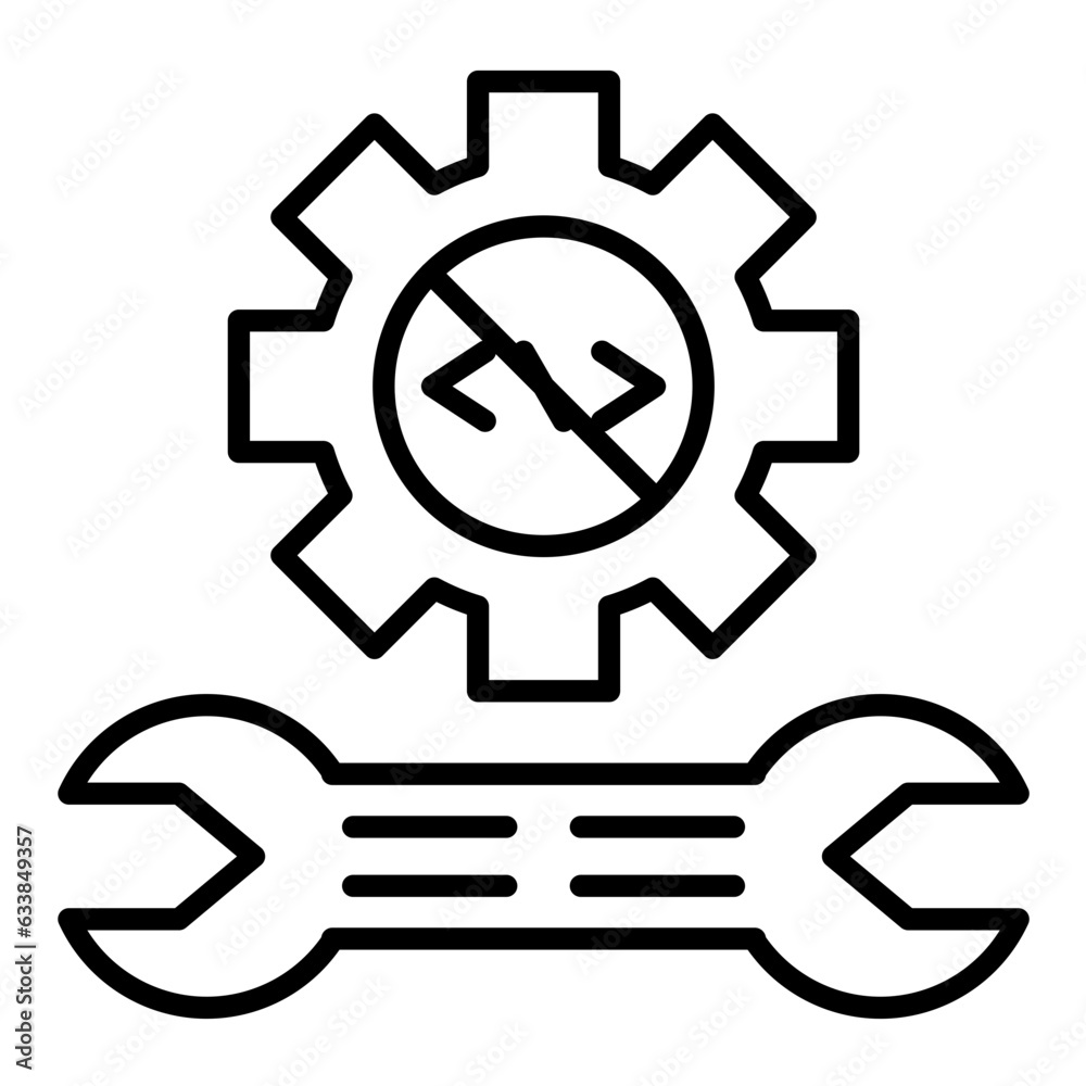 No Code Tool Line Icon No Code Tool Line Icon