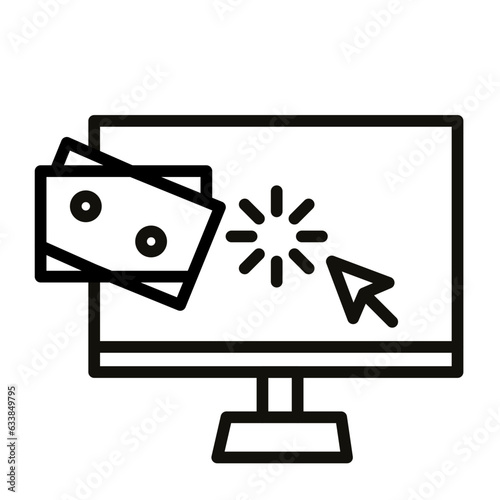 Freelancing Line Icon