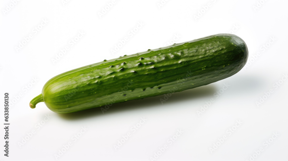 Cucumber isolated on a white background. Cucumber isolated on a white background.