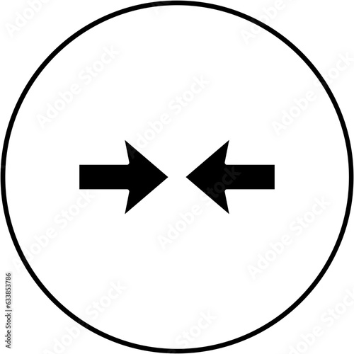Opposite Arrows Icon