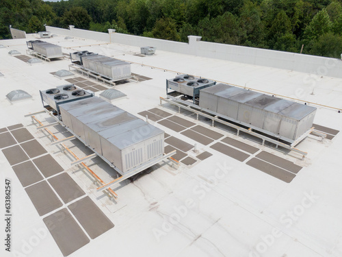 Commercial Roof Drone Inspection photo