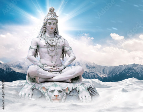 Lord Shiva Indian God 3D Wallpaper,Lord Shiva with colorful background