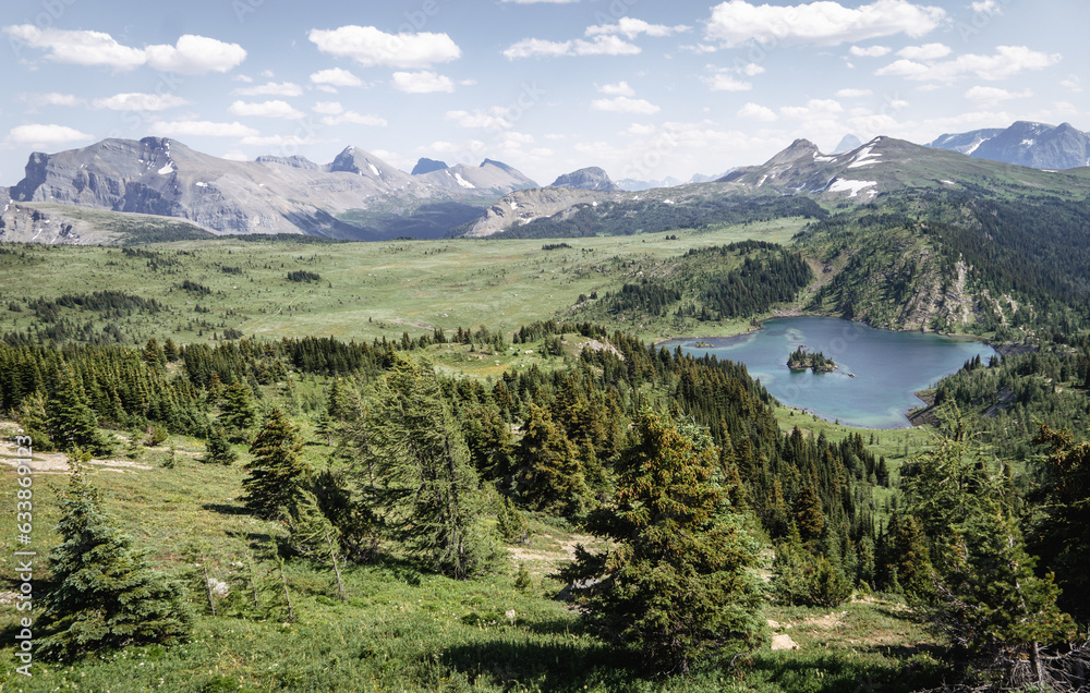 lake in the mountains