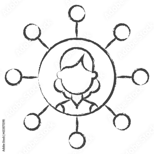 Hand drawn Enterprise illustration icon