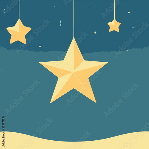 Great vector illustration of cartoon star