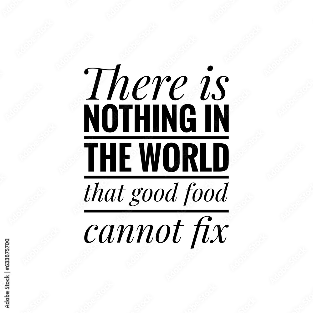 Fototapeta premium Foodie Quote Lettering Design