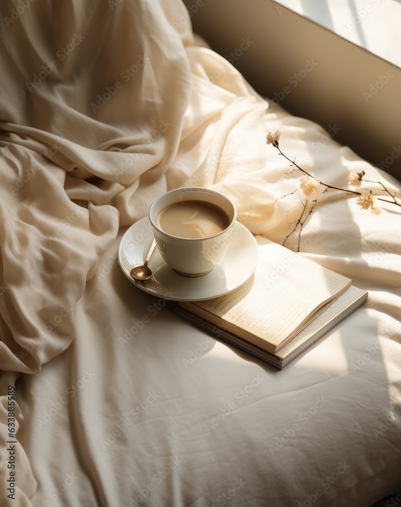 morning coffee in bed