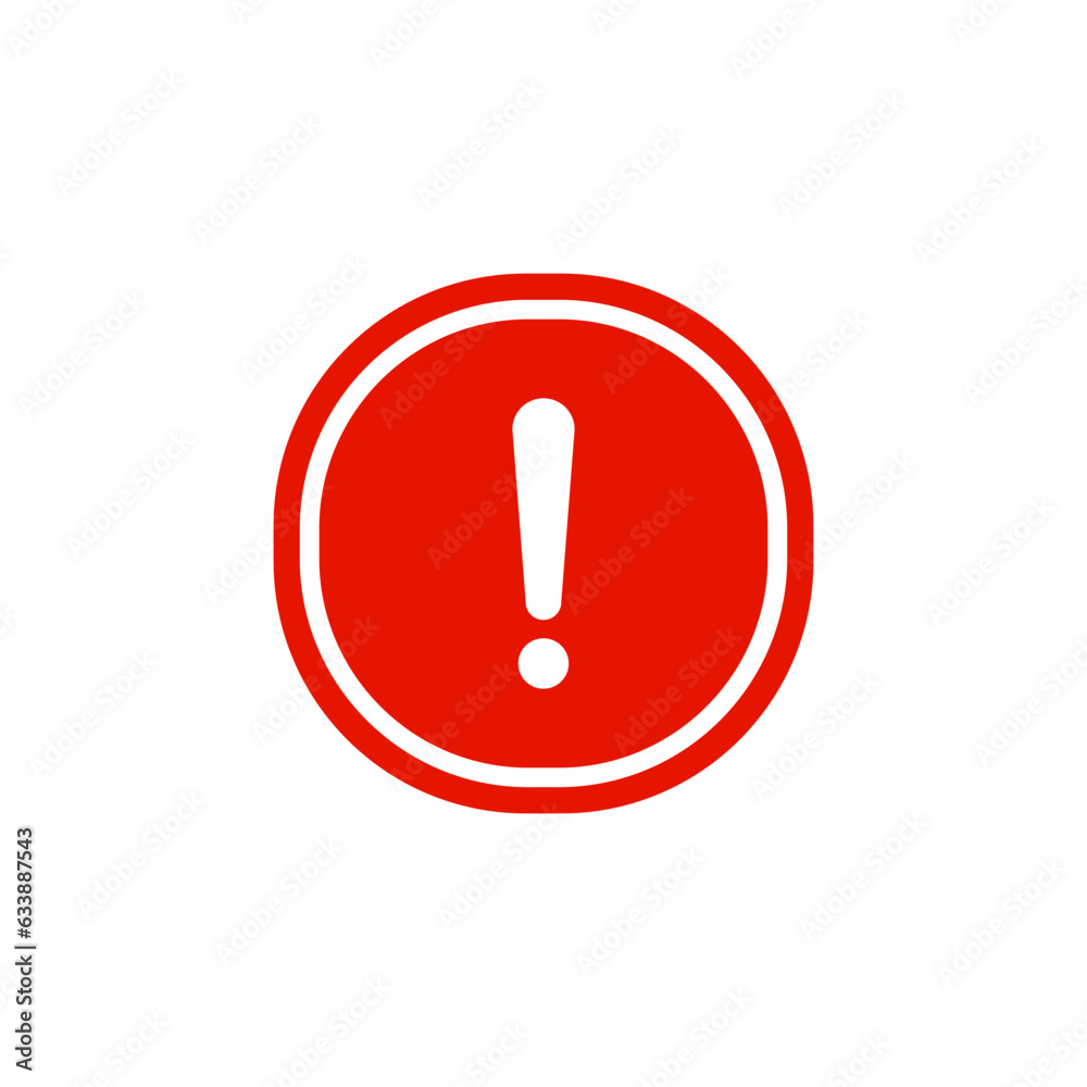 Caution Warning Sign icon. Editable vector stroke. Warning mark on white background Caution Warning Sign icon. Editable vector stroke. Warning mark on white background
