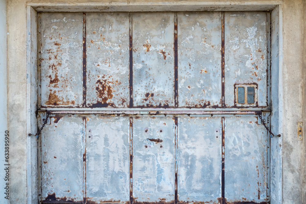 Naklejka premium Rusty Door for Texture